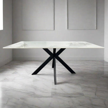 Modern-Rectangular-White-Marble-Ceramic-Dining-Table-With-Black-Metal-Legs-6-8-Seater