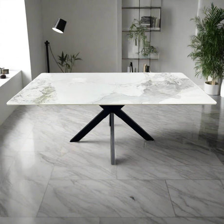 Modern-Rectangular-White-Marble-Ceramic-Dining-Table-With-Black-Metal-Legs-6-8-Seater