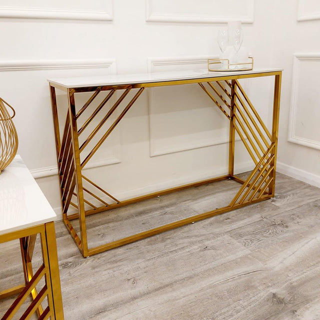 Modern-Rectangular-White-Marble-Console-Table-Gold-Base-120cm