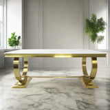 Modern-Rectangular-White-Marble-Dining-Table-With-Gold-Base