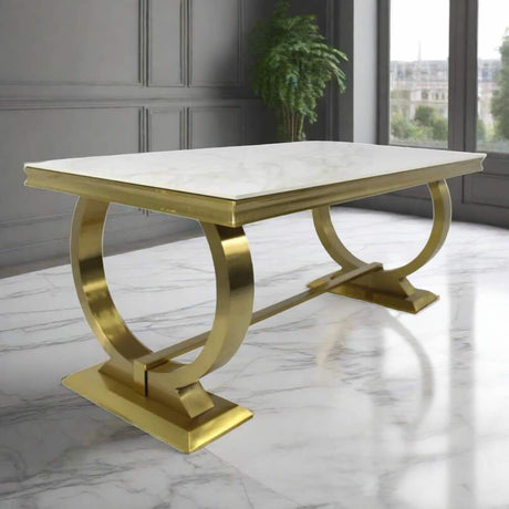 Modern-Rectangular-White-Marble-Dining-Table-With-Gold-Base