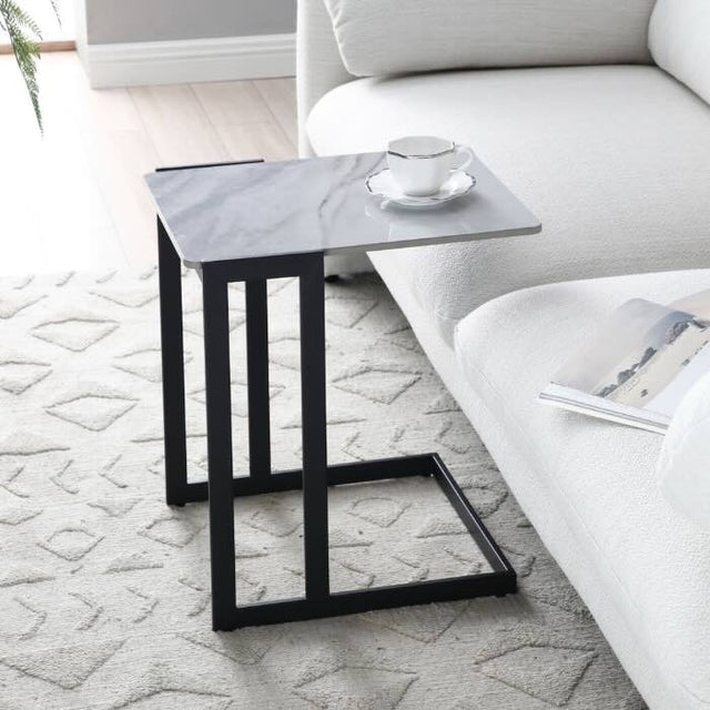 Modern-Rectangular-White-Marble-Sintered-Stone-Side-Table-With-Metal-Cantilever-Base