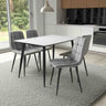 Modern-Rectangular-White-Stone-Dining-Table-With-4-Grey-Velvet-Chairs-Kitchen-Table-Set