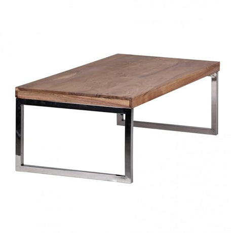 Modern-Rectangular-Wood-Top-Coffee-Table-With-Simple-Stainless-Steel-Legs-100cm