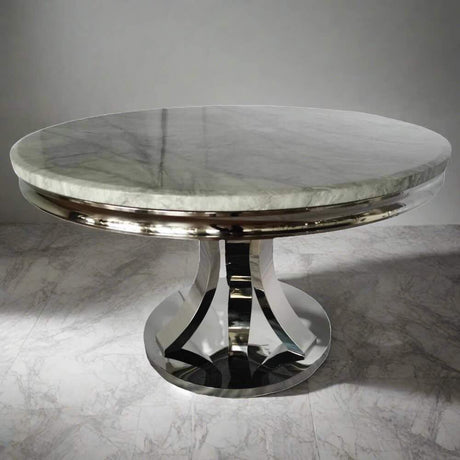 Modern-Round-130cm-Marble-Dining-Table-With-Steel-Base-6-Seater