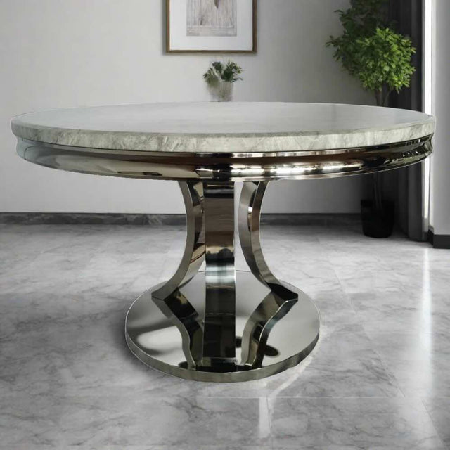 Modern-Round-130cm-Marble-Dining-Table-With-Steel-Base-6-Seater