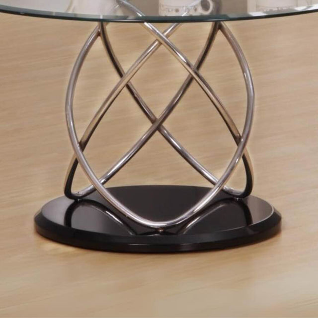 Modern-Round-Glass-Top-Coffee-Table-With-Gyro-Style-Metal-Base-80cm