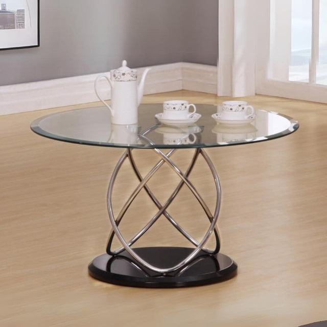 Modern-Round-Glass-Top-Coffee-Table-With-Gyro-Style-Metal-Base-80cm