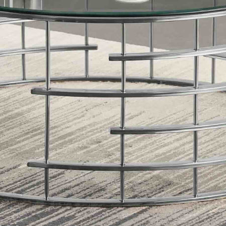 Modern-Round-Glass-Top-Coffee-Table-With-Round-Bar-Style-Metal-Base-75cm