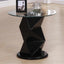 Modern-Round-Glass-Top-Side-Table-With-Unique-Geometric-Black-High-Gloss-Base-60cm