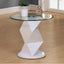 Modern-Round-Glass-Top-Side-Table-With-Unique-Geometric-White-High-Gloss-Base-60cm