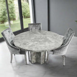 Modern-Round-Grey-Marble-Dining-Table-130cm