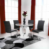 Modern-Round-Grey-Marble-Dining-Table-And-4-Black-Cantilever-Leather-Dining-Chairs-Kitchen-Table-Set-100cm