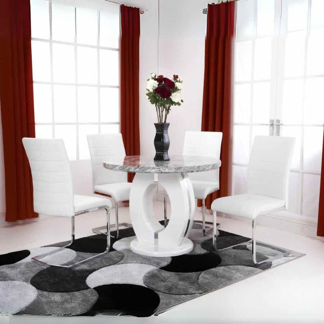 Modern-Round-Grey-Marble-Dining-Table-And-4-White-Cantilever-Leather-Dining-Chairs-Kitchen-Table-Set-100cm