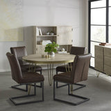 Modern-Round-Natural-Wood-Dining-Table-Gold-Legs-120cm