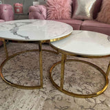 Modern-Round-Nested-White-Marble-Coffee-Tables-Gold-Base-Set-of-2