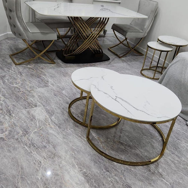 Modern-Round-Nested-White-Marble-Coffee-Tables-Gold-Base-Set-of-2