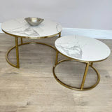 Modern-Round-Nested-White-Marble-Coffee-Tables-Gold-Base-Set-of-2