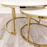 Modern-Round-Nested-White-Marble-Coffee-Tables-Gold-Base-Set-of-2