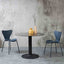 Modern-Round-Simple-Nlack-Marble-Dining-Table-Black-Metal-Tulip-Base-100cm