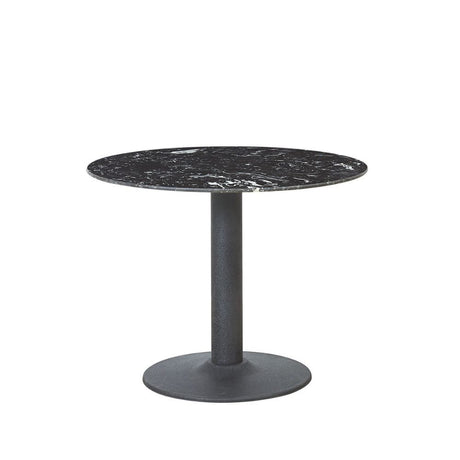 Modern-Round-Simple-Nlack-Marble-Dining-Table-Black-Metal-Tulip-Base-100cm