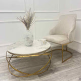 Modern-Round-White-Marble-Coffee-Table-Gold-Base-80cm