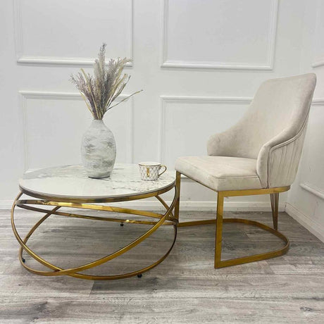 Modern-Round-White-Marble-Coffee-Table-Gold-Base-80cm