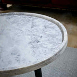 Modern-Round-White-Marble-Coffee-Table-Lipped-Top-With-Black-Metal-Legs-70cm