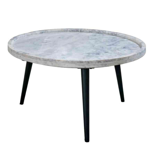 Modern-Round-White-Marble-Coffee-Table-Lipped-Top-With-Black-Metal-Legs-70cm