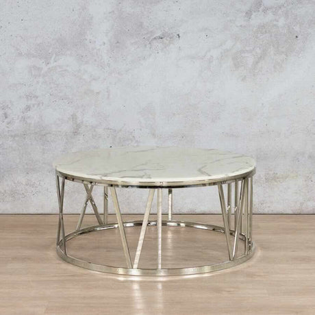 Modern-Round-White-Marble-Coffee-Table-With-Round-Metal-Base-100cm