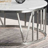 Modern-Round-White-Marble-Coffee-Table-With-Round-Metal-Base-100cm