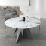 Modern-Round-White-Marble-Dining-Table-Black-Pedestal-Base-135cm