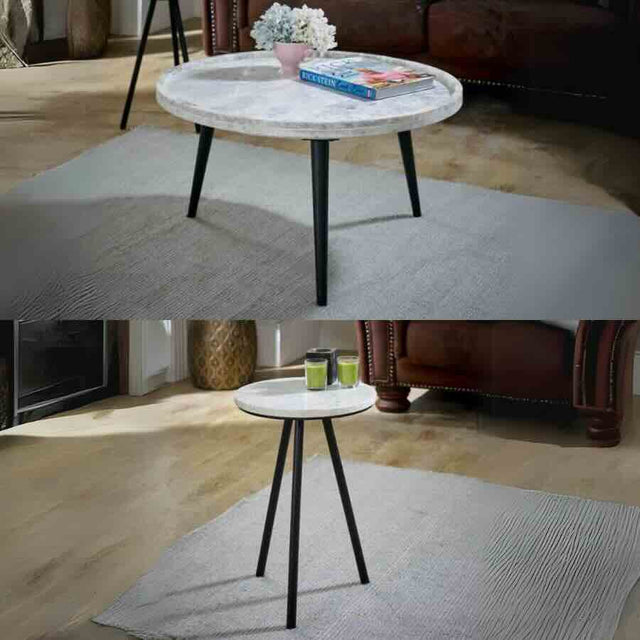 Modern-Round-White-Marble-Matching-Coffee-Table-_-Side-Table-Set-With-Black-Metal-Legs