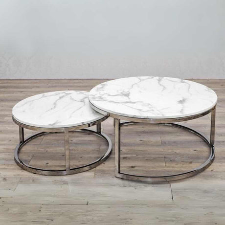 Modern-Round-White-Marble-Nesting-Coffee-Tables-Set-of-2-With-Metal-Base-80cm-_-60cm