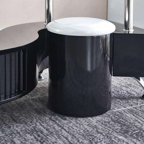 Modern-S-Shaped-Glass-Top-Coffee-Table-With-Black-Border-_-Black-High-Gloss-Base-With-Storage-With-2-Stools-130cm