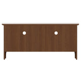 Monroe Scandinavian Style Light Oak Wood TV Stand With Storage