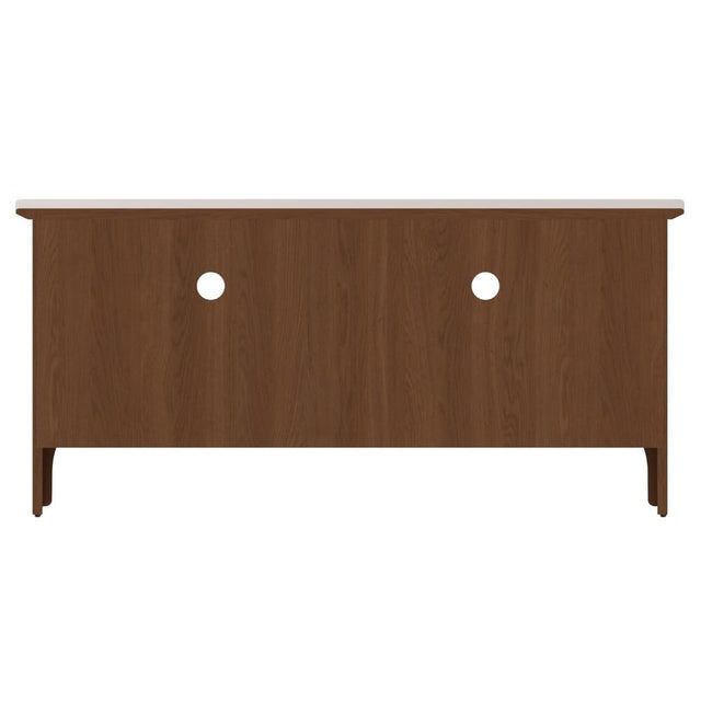 Monroe Scandinavian Style Light Oak Wood TV Stand With Storage