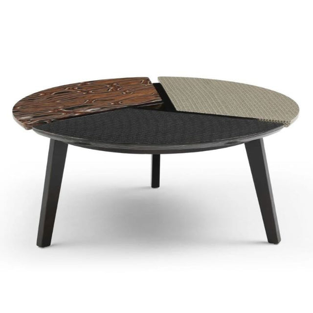 Modern-Set-of-3-Round-Coffee-Tables-with-Multi-Textured-Tabletop-Sintered-Stone