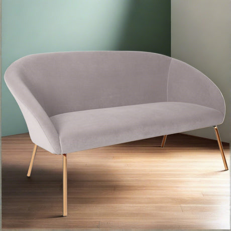 Modern-Simple-Grey-Velvet-Sofa-Gold-Metal-Legs-80cm