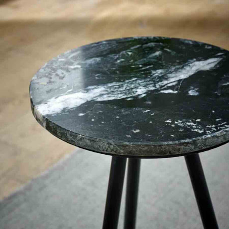 Modern-Simple-Round-Black-Marble-Side-Table-With-Black-Metal-Legs-30cm