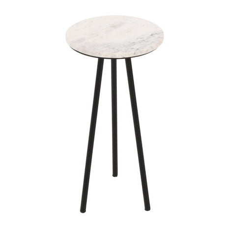 Modern-Simple-Round-White-Marble-Side-Table-With-Black-Metal-Legs-30cm