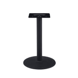 Modern-Small-2-Seater-Black-Round-Marble-Dining-Table-Black-Pedestal-Base-60cm