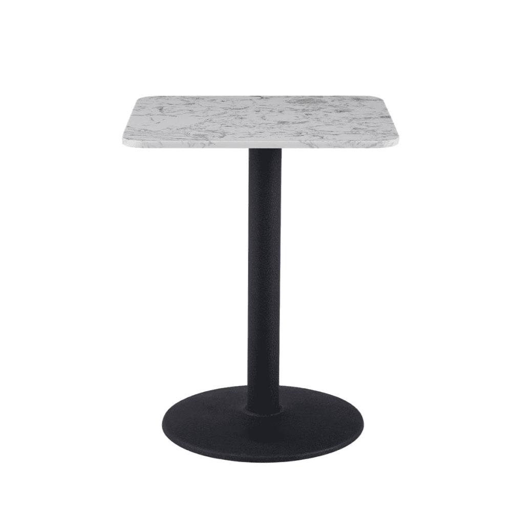 Square pedestal on sale dining table