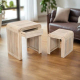 Modern-Small-Light-Mango-Wood-Nesting-Side-Tables-With-Drawer-Storage