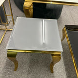 Modern-Square-Grey-Glass-sofa-side-Lamp-Table-with-gold-frame-60cm