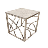 Modern-Square-Grey-Marble-Lamp-Table-Metal-Base-55cm