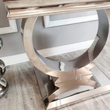 Modern-Square-Grey-Marble-Lamp-Table-Metal-Circle-Base-60cm