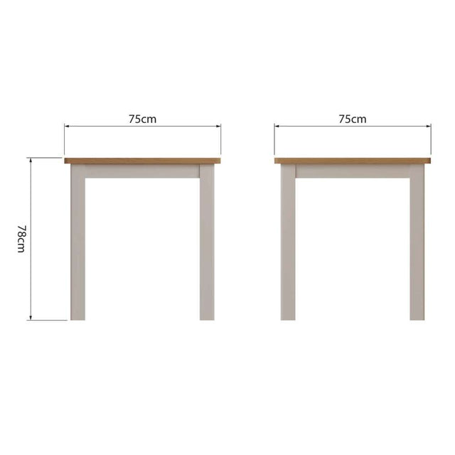 Modern-Square-Oak-Wood-Dining-Table-4-Seater-75cm