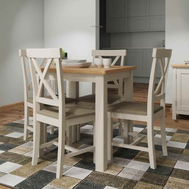 Modern-Square-Oak-Wood-Dining-Table-4-Seater-75cm