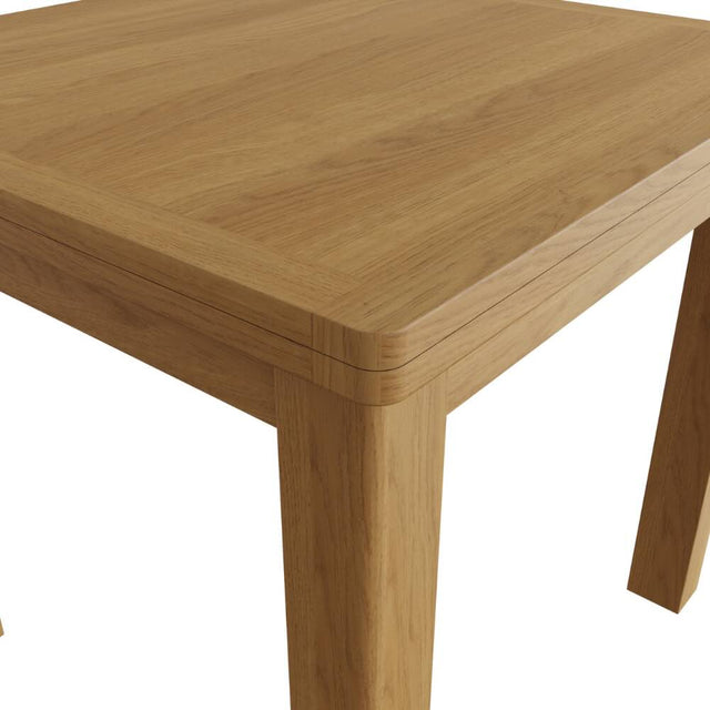 Modern-Square-Oak-Wood-Dining-Table-75cm-4-Seater